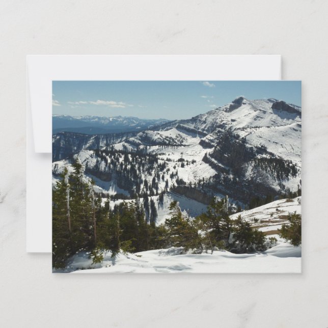 Snowy Peaks of Grand Teton Mountains II Photo (Front)