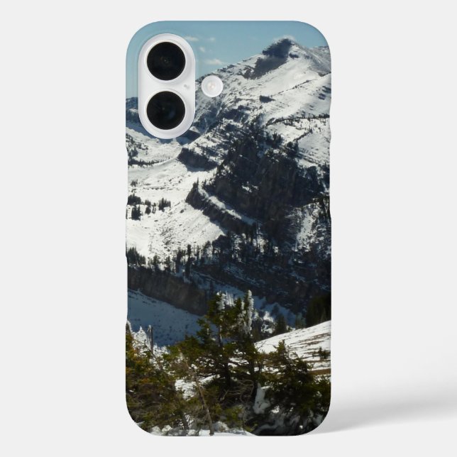 Snowy Peaks of Grand Teton Mountains II Photo Case-Mate iPhone Case (Back)