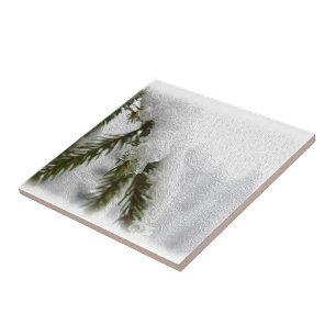 Snowy Pines Tile