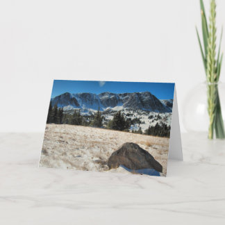 Snowy Range Card