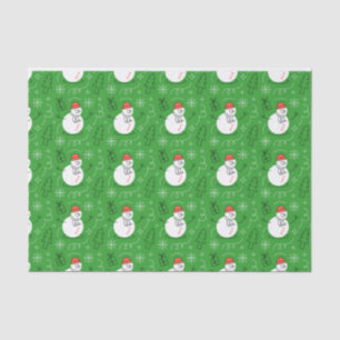 Snowy Smiles Tissue Paper