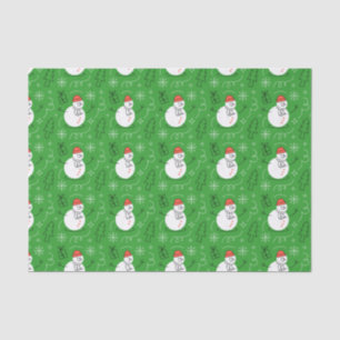 Snowy Smiles Tissue Paper