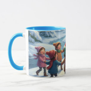 Snowy Smiles-Winter Friends Adventure Mug