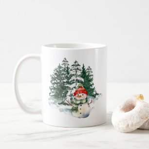 Snowy Snowman Coffee Mug