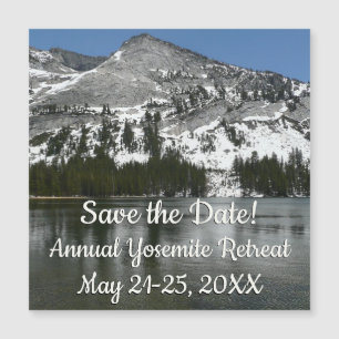 Snowy Tenaya Lake Yosemite National Park Photo