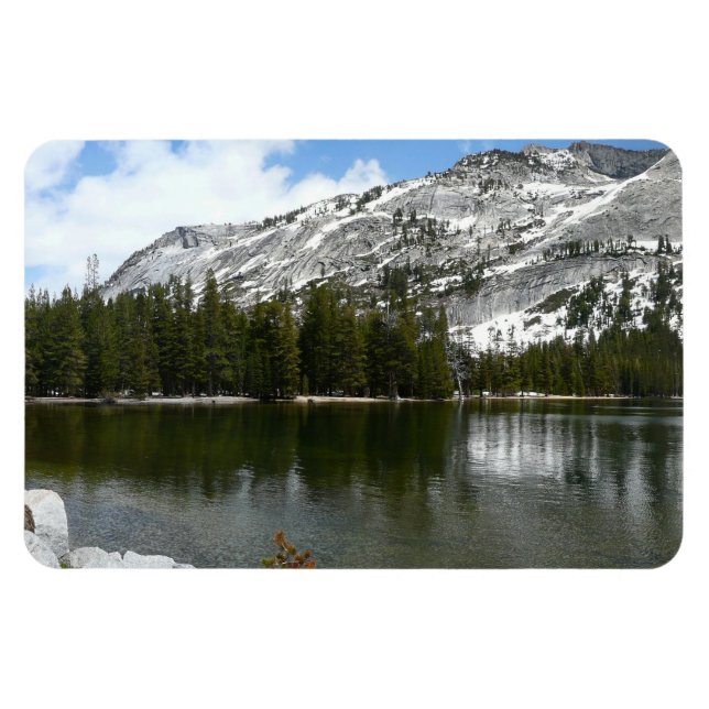 Snowy Tenaya Lake Yosemite National Park Photo Magnet (Horizontal)