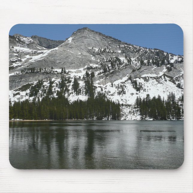 Snowy Tenaya Lake Yosemite National Park Photo Mouse Pad (Front)