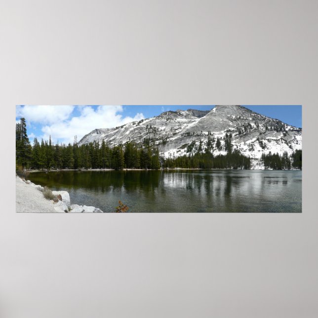 Snowy Tenaya Lake Yosemite National Park Photo Poster (Front)