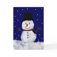 Snowy the Snowman Holiday Cards