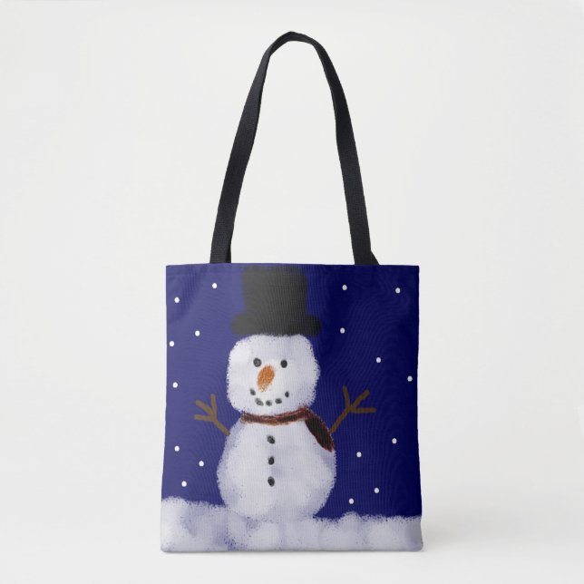 Snowy The Snowman  Tote Bag (Front)