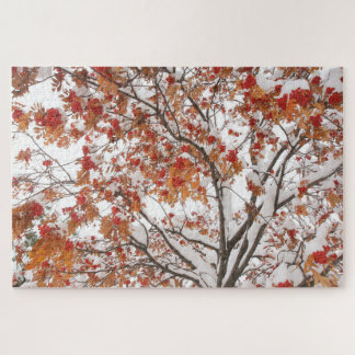 Snowy Tree Jigsaw Puzzle