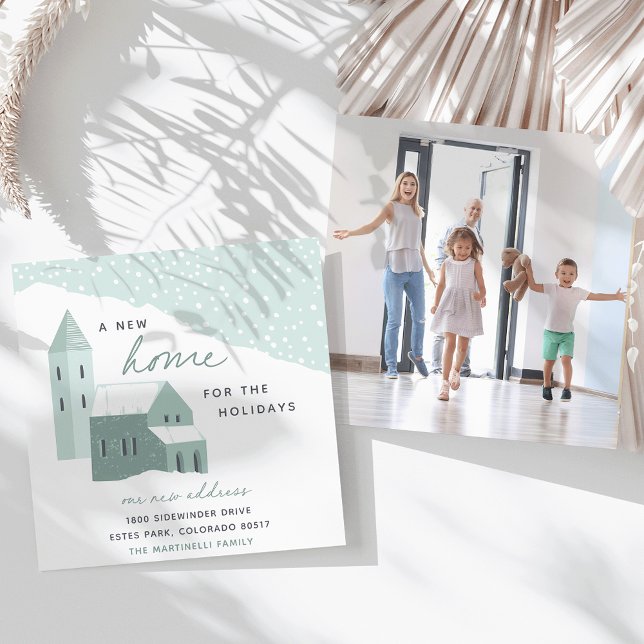 Snowy Village | New Home For the Holidays Moving Announcement (Creator Uploaded)