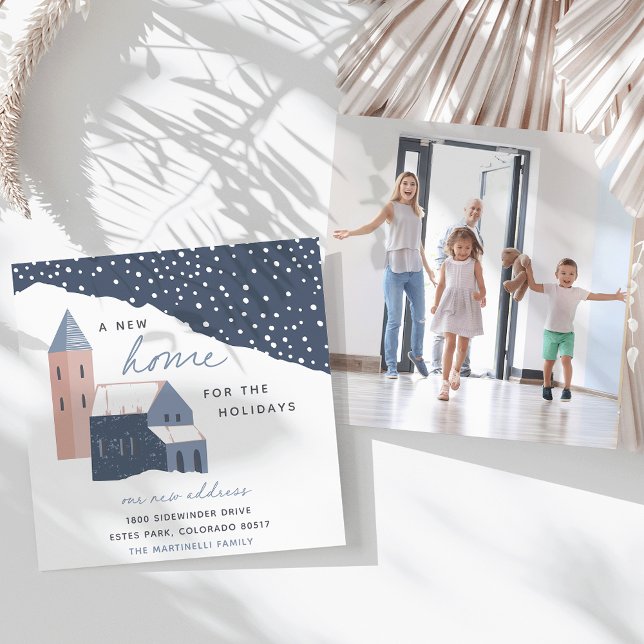 Snowy Village | New Home For the Holidays Moving Announcement (Creator Uploaded)