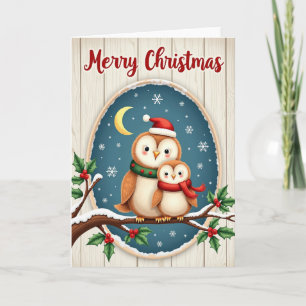 Snowy Window Christmas Card
