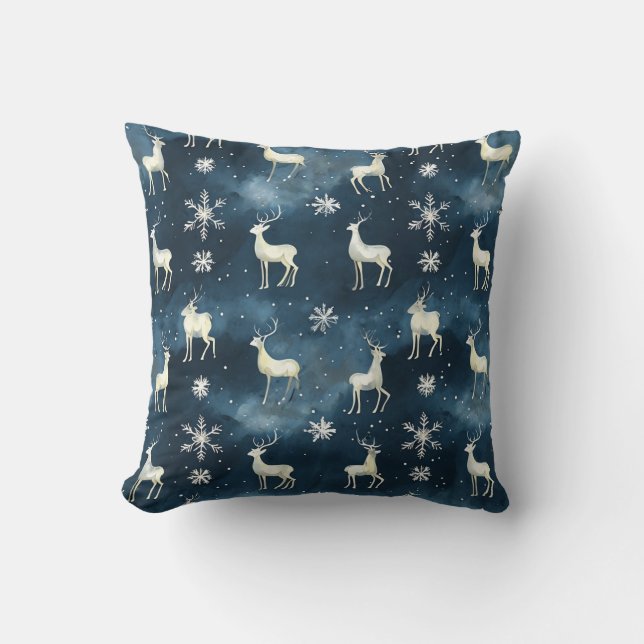 Snowy Winter Cushion (Front)
