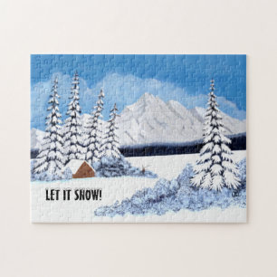 Snowy Winter Jigsaw Puzzle