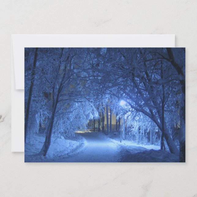 Snowy Winter Night (Front)