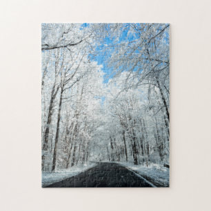 Snowy Winter Wonderland Jigsaw Puzzle