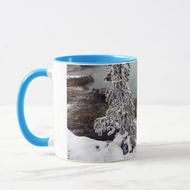 Snowy Yellowstone Mug (Left)