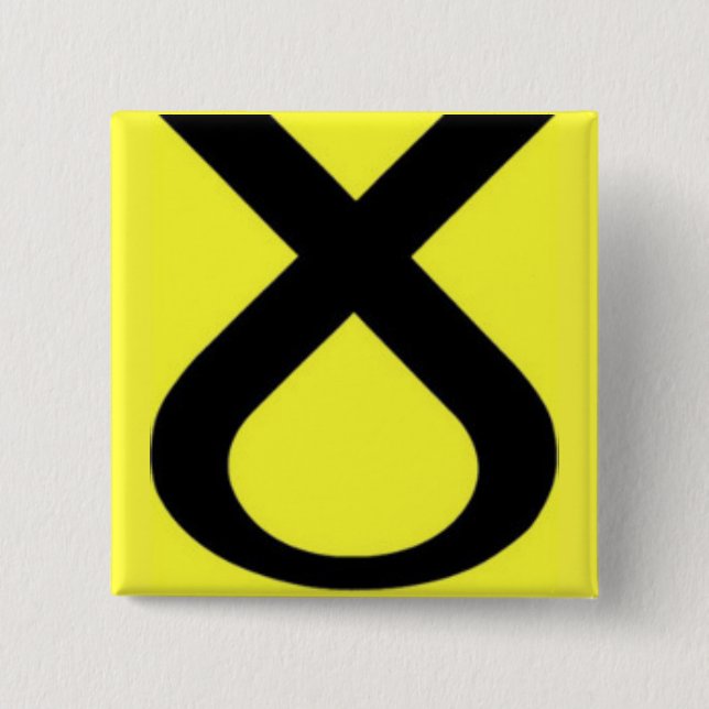 SNP Logo 15 Cm Square Badge (Front)