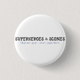 SnS Inner Superhero 3 Cm Round Badge