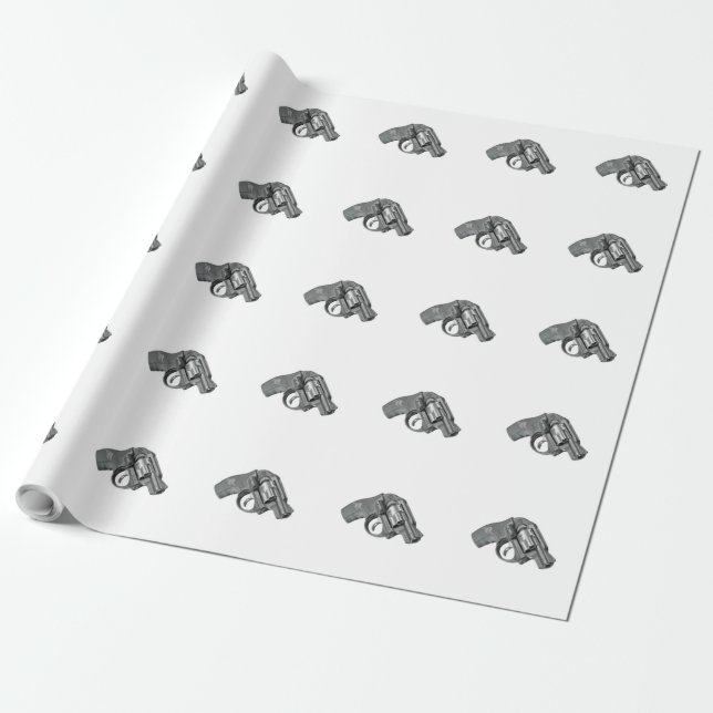 Snub Nose Wrapping Paper (Unrolled)
