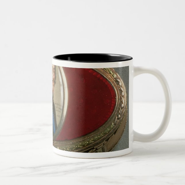 Snuff box with portrait miniature of Peter Two-Tone Coffee Mug (Right)
