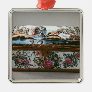 Snuffbox, c.1750 metal ornament