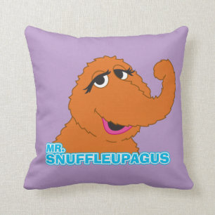 Snuffleupagus Relaxed Cushion