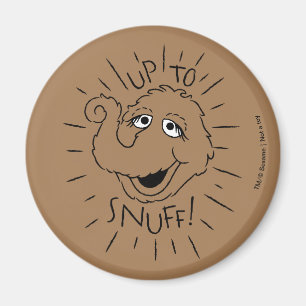 Snuffleupagus Skate Logo - Up To Snuff Magnet