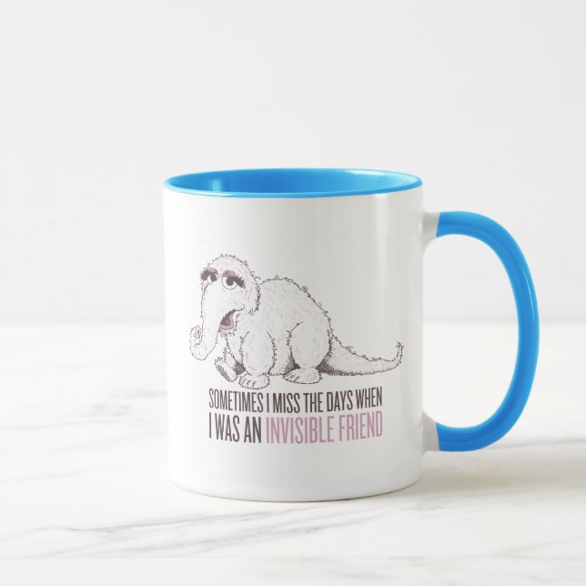 Snuffleupagus | Sometimes I Miss the Days Mug (Right)