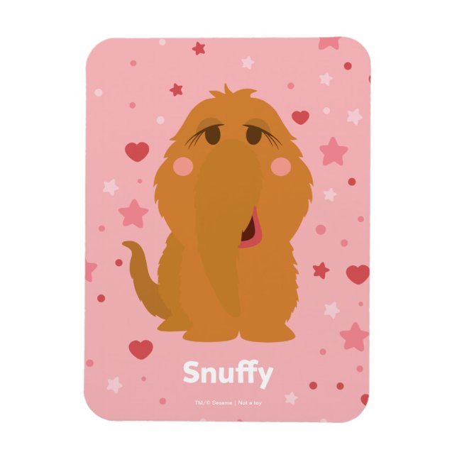 Snuffy Hearts & Stars Graphic Magnet (Vertical)