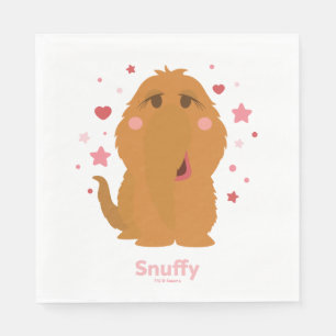 Snuffy Hearts & Stars Graphic Napkin