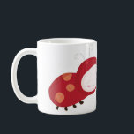 "Snug as a bug" ladybird Coffee Mug<br><div class="desc">Part of the Animal Babies series by Minibuho</div>