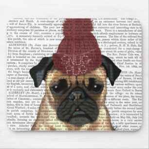 Snug Pug Mouse Pad