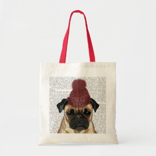 Snug Pug Tote Bag