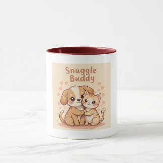 Snuggle Buddy Mug – Art for Coffee Lovers