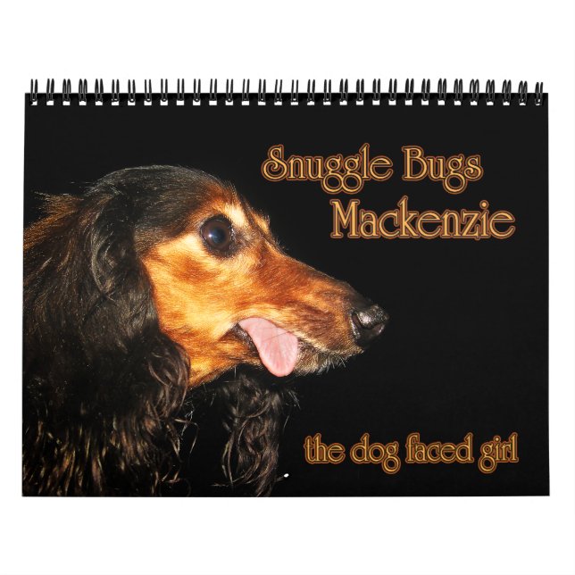 Snuggle Bugs Mackenzie Calendar (Cover)