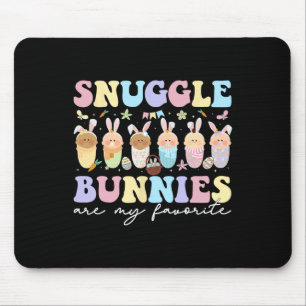 Snuggle Bunnies Are My Favourite Easter Mother By Mouse Pad