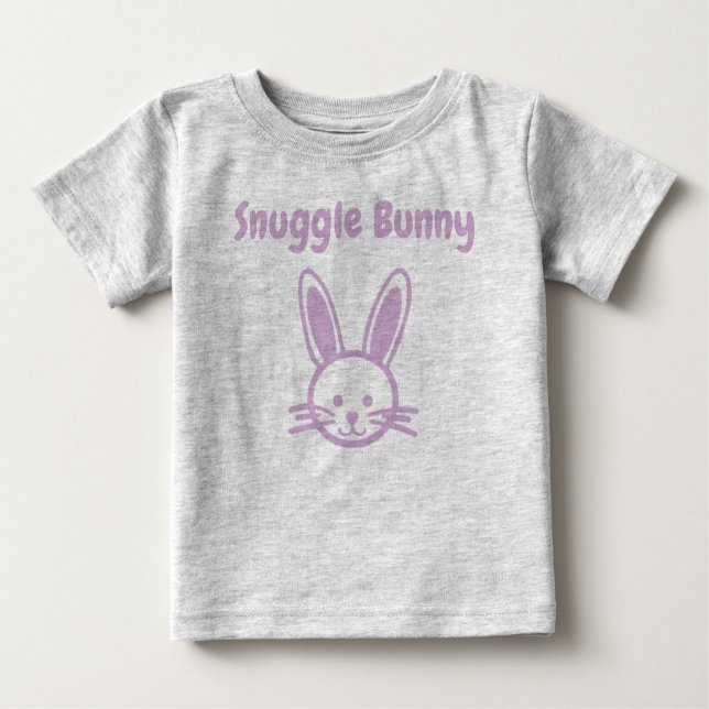 Snuggle Bunny Baby T-Shirt (Front)