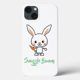Snuggle Bunny Kawaii Custom iPhone 13 Case