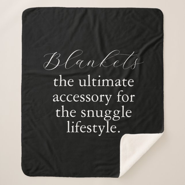 Snuggle Lifestyle | Create your Own Sherpa Blanket (Front)