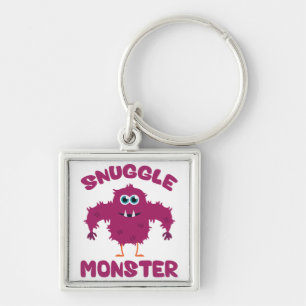 Snuggle Monster Key Ring