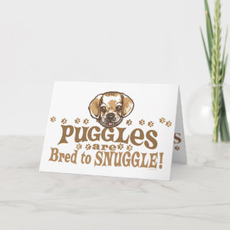 Snuggle Puggle Shirts and Gifts Card