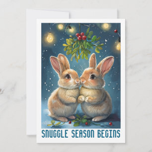 Snuggle Season Begins Holiday Card