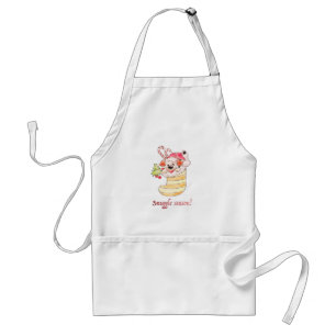 Snuggle Season Puppy in Christmas Stocking Standard Apron