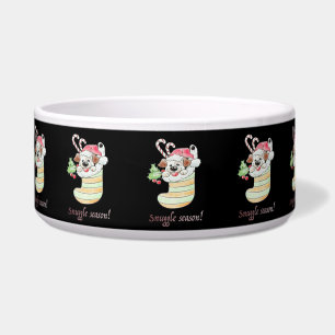 Snuggle Season Puppy in Stocking