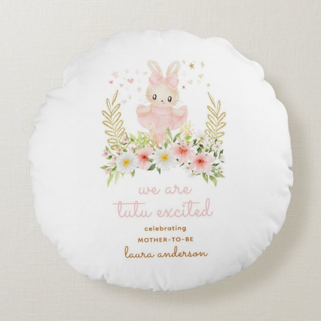 "Snuggle Sphere: The Tita Baby Round Pill Cushion (Front)