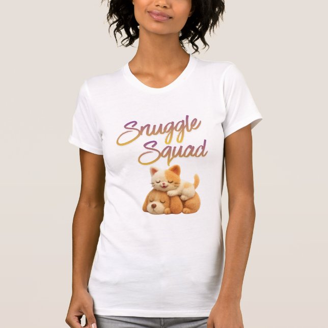 Snuggle Squad  T-Shirt (Front)