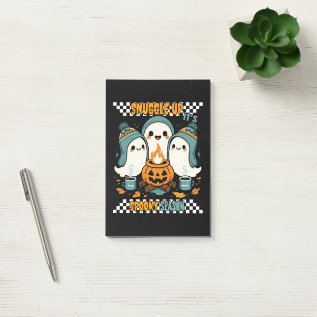 Snuggle Up It’s Spooky Season Post-it Notes (Office)